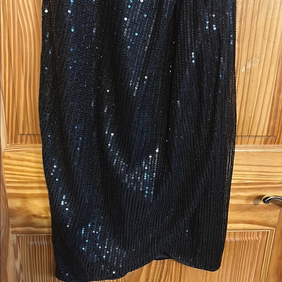 Black Sequin Dress - Picture 4 of 12